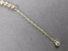 .49CT DIAMOND 14KT YELLOW GOLD GRADUATING JOURNEY SOLITAIRE LARIAT FUN NECKLACE