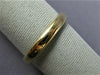 ESTATE 14KT YELLOW GOLD 3D CLASSIC 3mm SOLID WEDDING ANNIVERSARY RING #24166