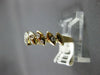 ESTATE .19CT DIAMOND 14KT YELLOW GOLD 3D MULTI LEAF GRADUATING FUN RING