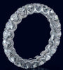 3.10CT DIAMOND 14KT WHITE GOLD 3D SHARED PRONG ETERNITY WEDDING ANNIVERSARY RING