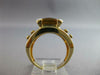 LARGE 7.72CT DIAMOND & AAA CITRINE & SMOKY TOPAZ 14K YELLOW GOLD FUN RING #27548