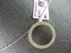 ESTATE .55CT DIAMOND 14KT YELLOW GOLD 3D CLASSIC CIRCLE OF LIFE FLOATING PENDANT