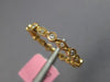 .20CT DIAMOND 18KT YELLOW GOLD 3D ROUND FILIGREE SEMI ETERNITY ANNIVERSARY RING
