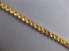 ANTIQUE 14KT YELLOW GOLD 3D HANDCRAFTED DIAMOND CUT CIRCULAR FUN BRACELET