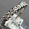 .50CT DIAMOND 14KT WHITE GOLD PRINCESS PRONG INVISIBLE WEDDING ANNIVERSARY RING