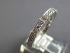 .32CT DIAMOND 14KT WHITE GOLD ROUND & BAGUETTE FILIGREE WEDDING ANNIVERSARY RING