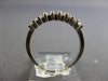 .50CT DIAMOND 14KT WHITE GOLD PRINCESS PRONG INVISIBLE WEDDING ANNIVERSARY RING