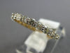 1.56CT DIAMOND 14K YELLOW GOLD 3D ETERNITY SHARED PRONG WEDDING ANNIVERSARY RING
