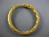 EXTRA LARGE 12.52CT INTENSE FANCY YELLOW DIAMOND 18KT YELLOW GOLD HOOP EARRINGS