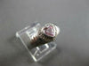 .43CT DIAMOND & AAA PINK SAPPHIRE 14KT WHITE GOLD HEART SHAPE & ROUND LOVE RING