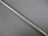 ESTATE 3.02CT DIAMOND 14KT WHITE GOLD 3D ROUND CLASSIC 4 PRONG TENNIS BRACELET