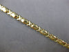 ESTATE LONG 14KT YELLOW GOLD 3D CLASSIC XO LOVE BRACELET