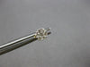 ESTATE SMALL .25CT DIAMOND 14K WHITE GOLD CLUSTER INVISIBLE FLOWER STUD EARRINGS