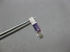 .72CT DIAMOND & AAA AMTHEYST 14K WHITE GOLD EMERALD CUT & ROUND HUGGIE EARRINGS
