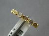 .58CT DIAMOND 14KT YELLOW GOLD ROUND MARQUISE FILIGREE ETERNITY ANNIVERSARY RING