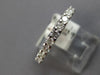1.29CT DIAMOND 14K WHITE GOLD SHARED PRONG ETERNITY 3mm WEDDING ANNIVERSARY RING