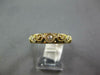 ESTATE .15CT DIAMOND 14KT YELLOW GOLD 3D FILIGREE SOLITAIRE FRIENDSHIP LOVE RING