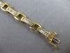 WIDE 3.0CT DIAMOND 14KT YELLOW GOLD BAGUETTE CHANNEL RECTANGULAR TENNIS BRACELET
