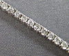 ESTATE 2.0CT DIAMOND 14KT WHITE GOLD 3D CLASSIC 2MM ROUND FUN TENNIS BRACELET