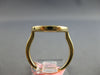 ESTATE .33CT DIAMOND 14KT YELLOW GOLD 3D CLASSIC ROUND CIRCLE OF LIFE FUN RING