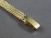 LARGE .30CT DIAMOND 14KT 2 TONE GOLD 3D GENEVE SQUARE QUARTZ LADY'S WATCH #27807
