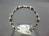 .44CT DIAMOND 14KT WHITE GOLD ROUND FILIGREE SIZEABLE ETERNITY ANNIVERSARY RING
