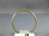ESTATE 14KT YELLOW GOLD 3D CLASSIC 3mm SOLID WEDDING ANNIVERSARY RING #24166