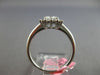 .31CT DIAMOND 18K WHITE GOLD ROUND & PRINCESS SQUARE LOW PROFILE ENGAGEMENT RING