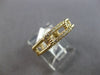 .16CT DIAMOND 14KT YELLOW GOLD 3D ROUND CLASSIC RECTANGULAR LOVE KNOT FUN RING