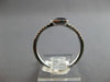 .41CT DIAMOND & AAA AMETHYST 14KT WHITE GOLD PEAR SHAPE & ROUND BEZEL LOVE RING