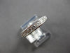 .76CT DIAMOND 14KT WHITE GOLD 3D CHANNEL COMFORT FIT WEDDING ANNIVERSARY RING