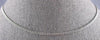 ANTIQUE LONG 14KT WHITE GOLD CLASSIC 2MM LINK CHAIN #27340