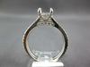 .90CT DIAMOND 14KT WHITE GOLD SEMI MOUNT ENGAGEMENT WEDDING ANNIVERSARY RING SET