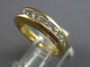 WIDE 1.60CT DIAMOND 18KT YELLOW GOLD CHANNEL WEDDING ANNIVERSARY RING