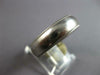 ESTATE PLATINUM 3D SOLID 6MM CLASSIC MILGRAIN WEDDING ANNIVERSARY RING
