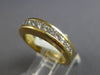 WIDE 1.60CT DIAMOND 18KT YELLOW GOLD CHANNEL WEDDING ANNIVERSARY RING