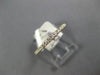 ESTATE .19CT DIAMOND 14KT YELLOW GOLD 3D CLASSIC 1.5MM SEMI ETERNITY LOVE RING