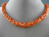 ANTIQUE LONG 925 SILVER GOLD PLATED CORAL HANDCRAFTED MULTI SHAPE NECKLACE 25358