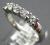 .62CT DIAMOND 14KT WHITE GOLD 3D 5 STONE SHARED PRONG WEDDING ANNIVERSARY RING