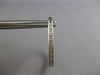 ESTATE .45CT DIAMOND 14KT WHITE GOLD 3D CLASSIC HOOP HANGING EARRINGS #28107
