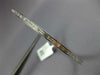 ESTATE 1.45CT DIAMOND 18KT WHITE GOLD 3D BAGUETTE SEMI ETERNITY BANGLE BRACELET