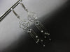 LARGE .75CT DIAMOND & AAA SOUTH SEA PEARL 18KT WHITE GOLD 3D CHANDELIER EARRINGS