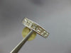 WIDE 1.52CT DIAMOND 14KT WHITE GOLD 3D PRINCESS 6 STONE CHANNEL ANNIVERSARY RING