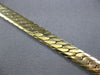 ESTATE LONG 14KT WHITE AND YELLOW GOLD 3D CLASSIC HANDCRAFTED MENS BRACELET