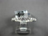 ESTATE .40CT DIAMOND 18KT WHITE GOLD 2MM SEMI ETERNITY WEDDING ANNIVERSARY RING