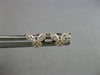 SMALL .31CT DIAMOND 14KT ROSE GOLD 3D ROUND & MARQUISE BUTTERFLY STUD EARRINGS
