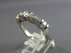 .54CT DIAMOND 14KT WHITE GOLD ROUND & BAGUETTE CHANNEL WEDDING ANNIVERSARY RING