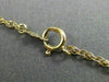ANTIQUE 14KT YELLOW GOLD 3D HANDCRAFTED CLASSIC ROPE CHAIN NECKLACE #26339