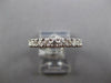 1.36CT DIAMOND 18KT WHITE GOLD 3D ROUND COMFORT FIT ETERNITY ANNIVERSARY RING