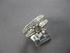 .71CT DIAMOND 18K WHITE GOLD 4 PRONG SEMI MOUNT ENGAGEMENT WEDDING BAND RING SET